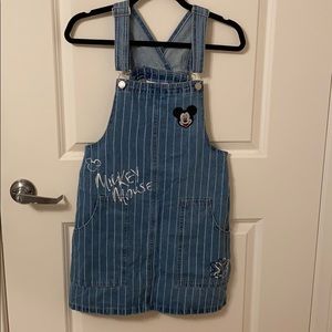 Disney Mickey Pinafore Overall Dress Primark